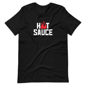 THE HOT SAUCE BLACK TEE